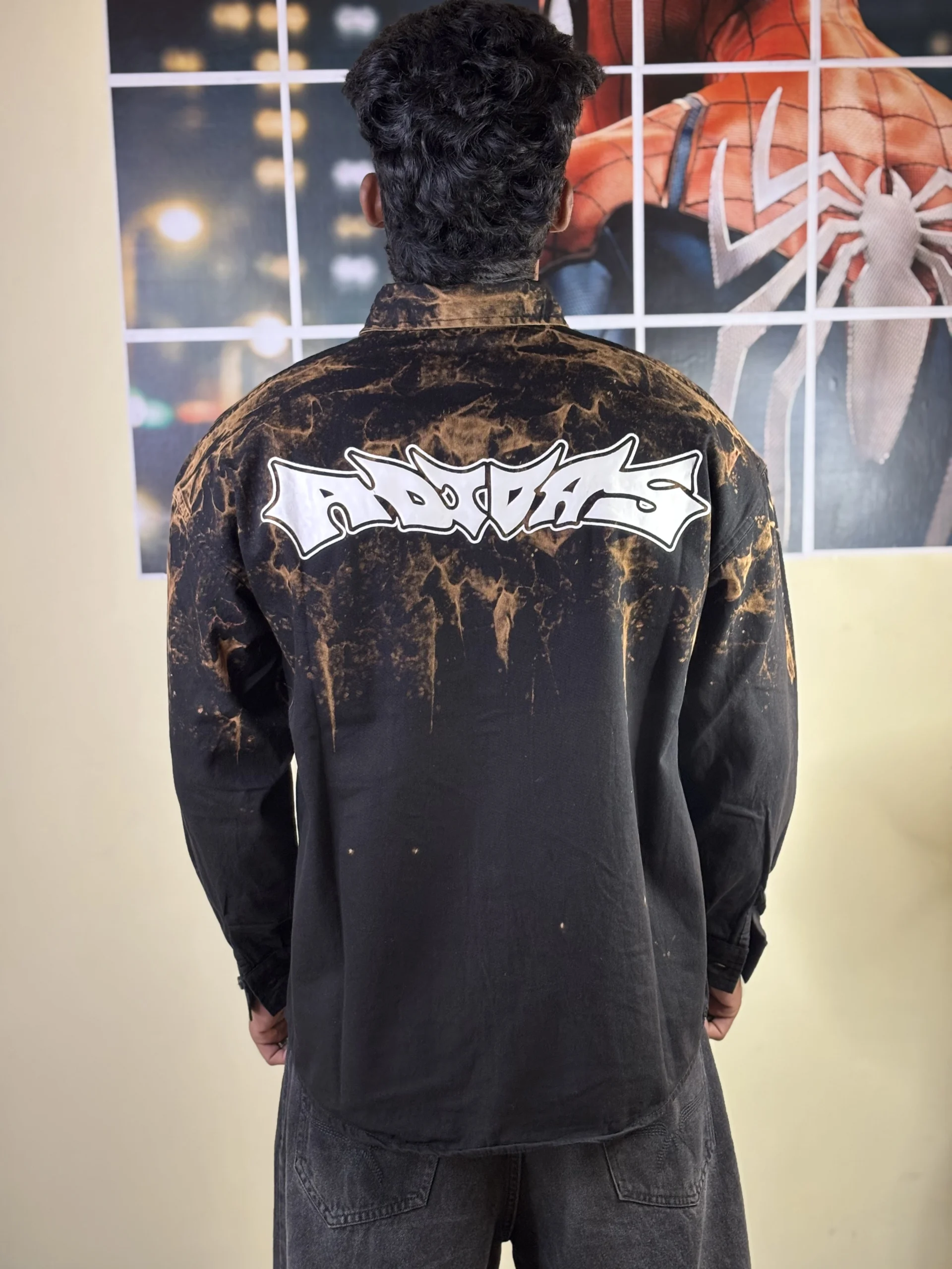 Acid wash black shirt - Image 4