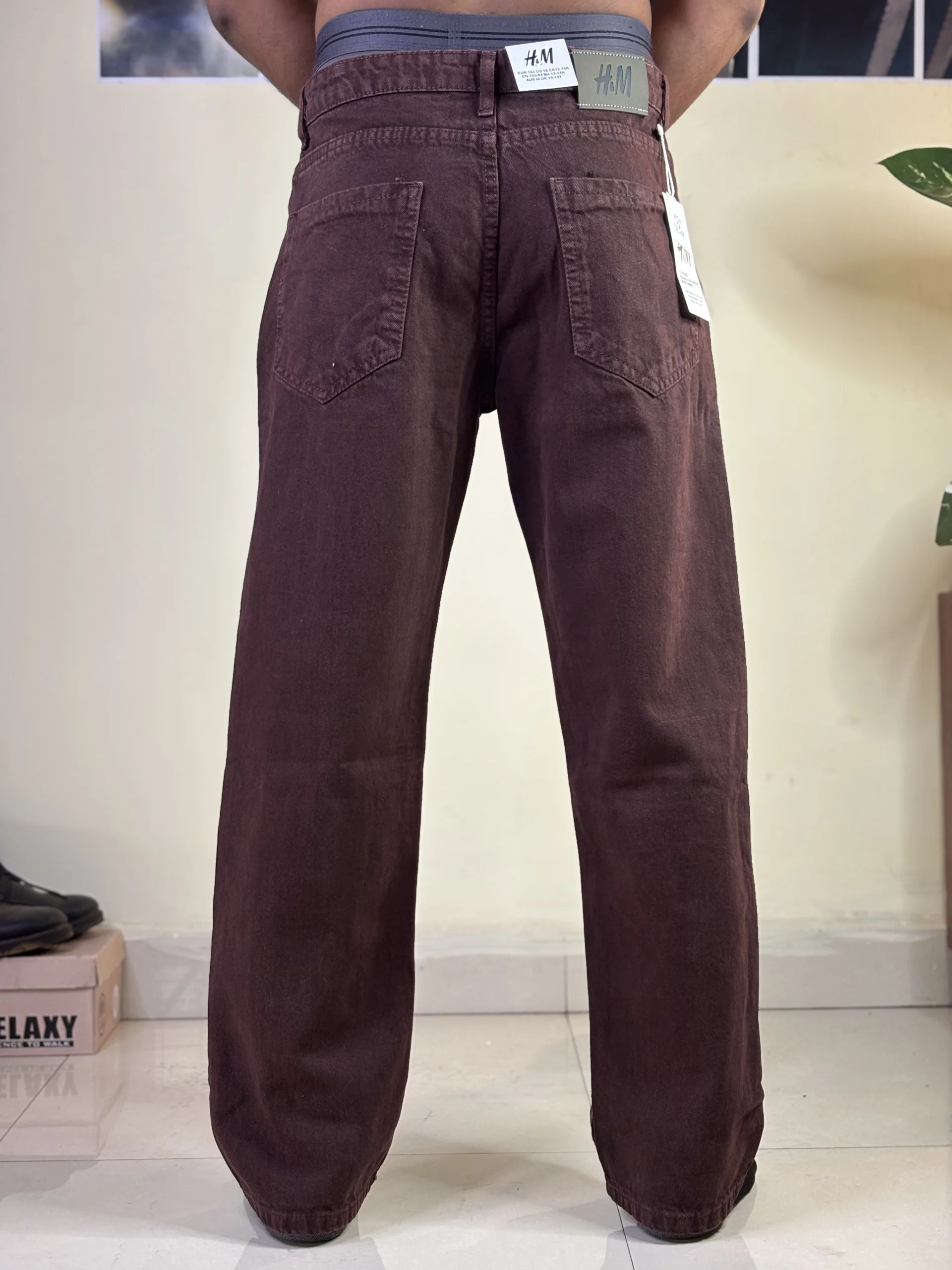 Premium brown baggy jean - Image 2