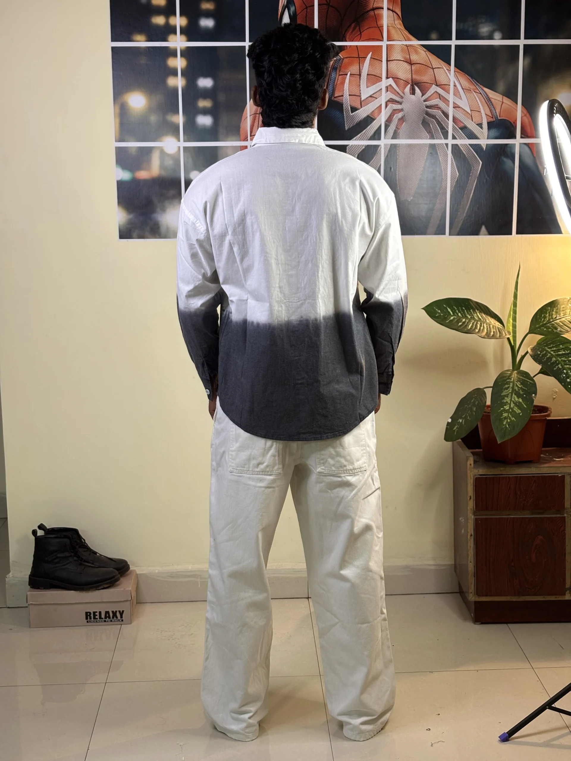 black & white shirt - Image 3